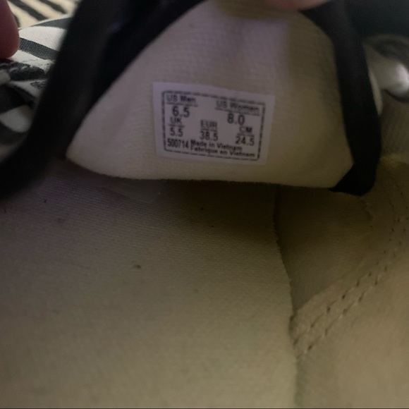 Checkerboard Vans - Picture 3 of 5